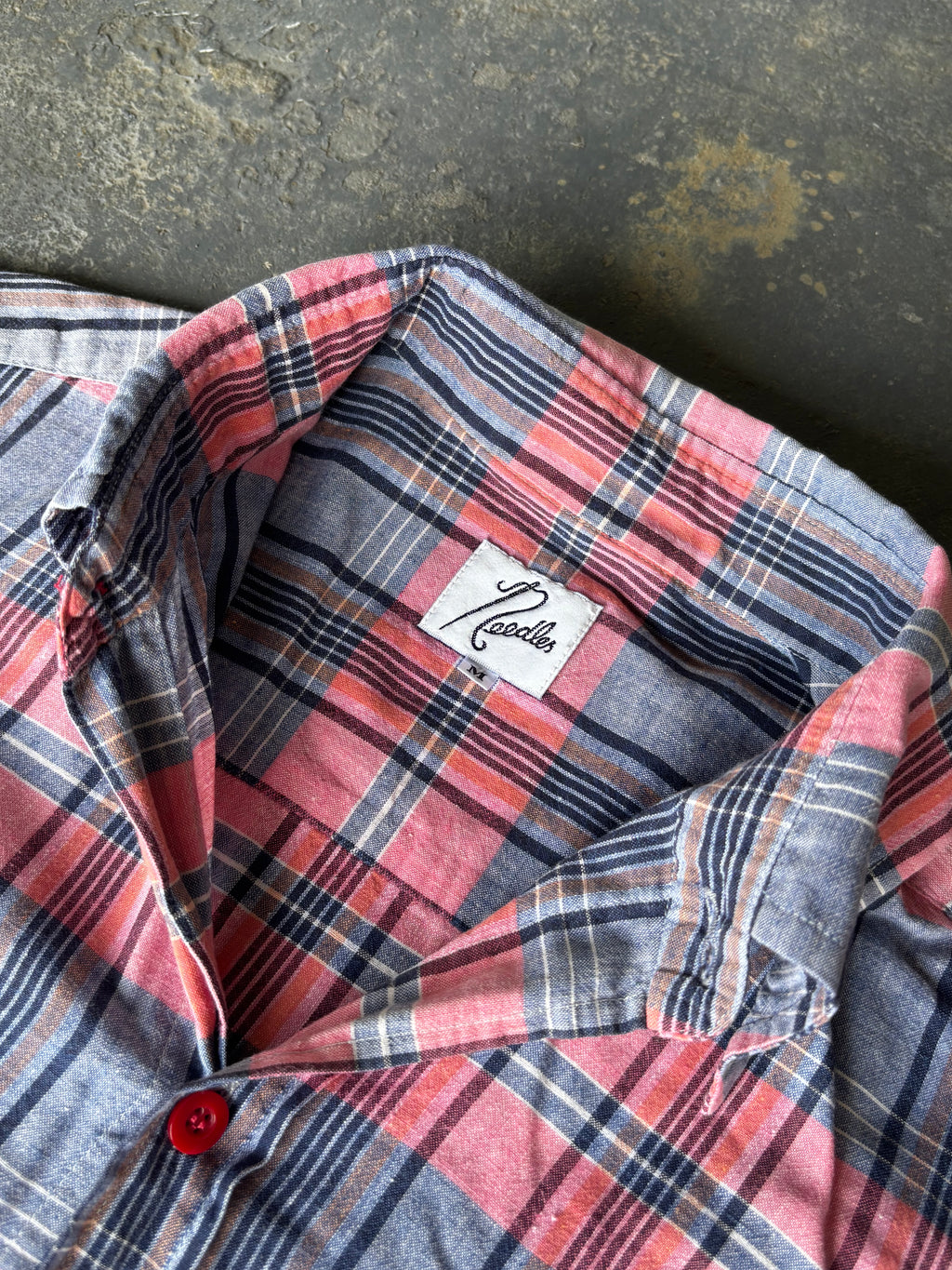 Vintage 00’s Needles Japan Check Work Shirt