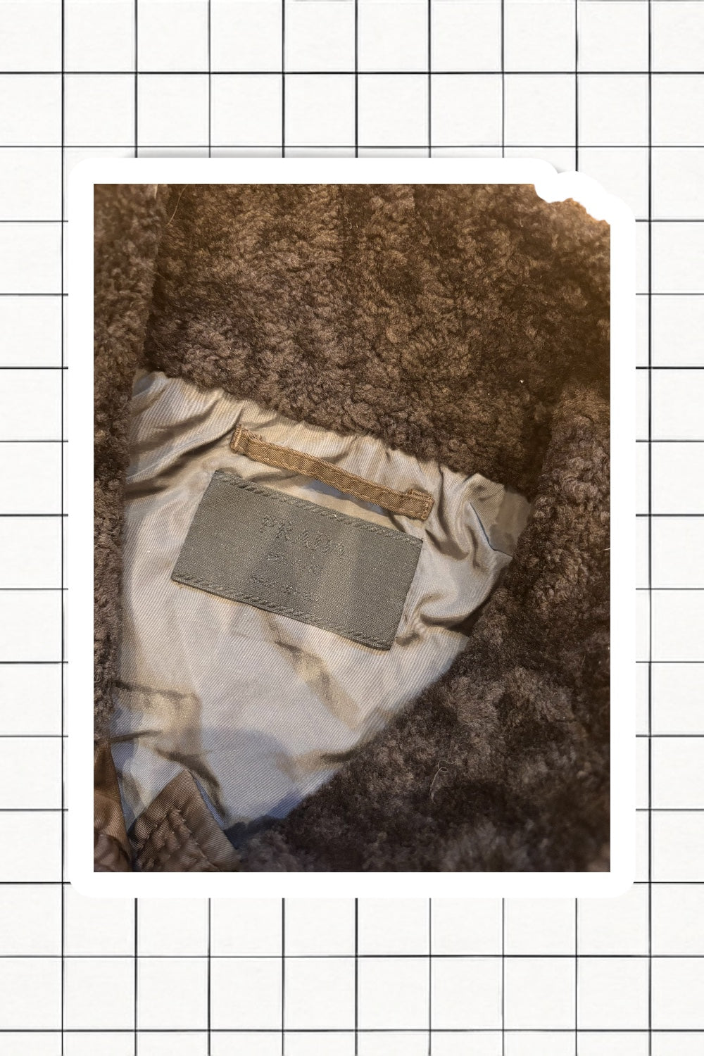 AW07 Prada Brown Nylon Flight Bomber Jacket