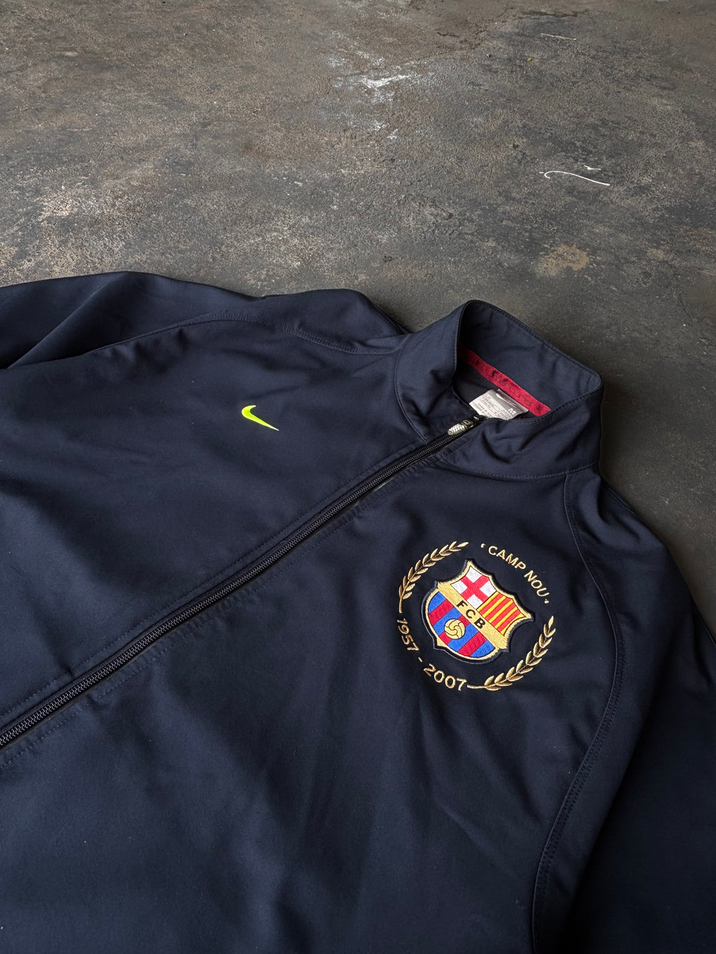 Vintage 2007/08 Barcelona Nike 50th Anniversary Jacket