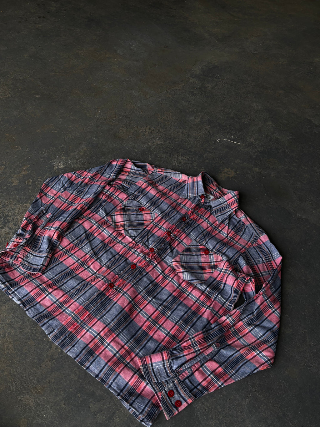 Vintage 00’s Needles Japan Check Work Shirt