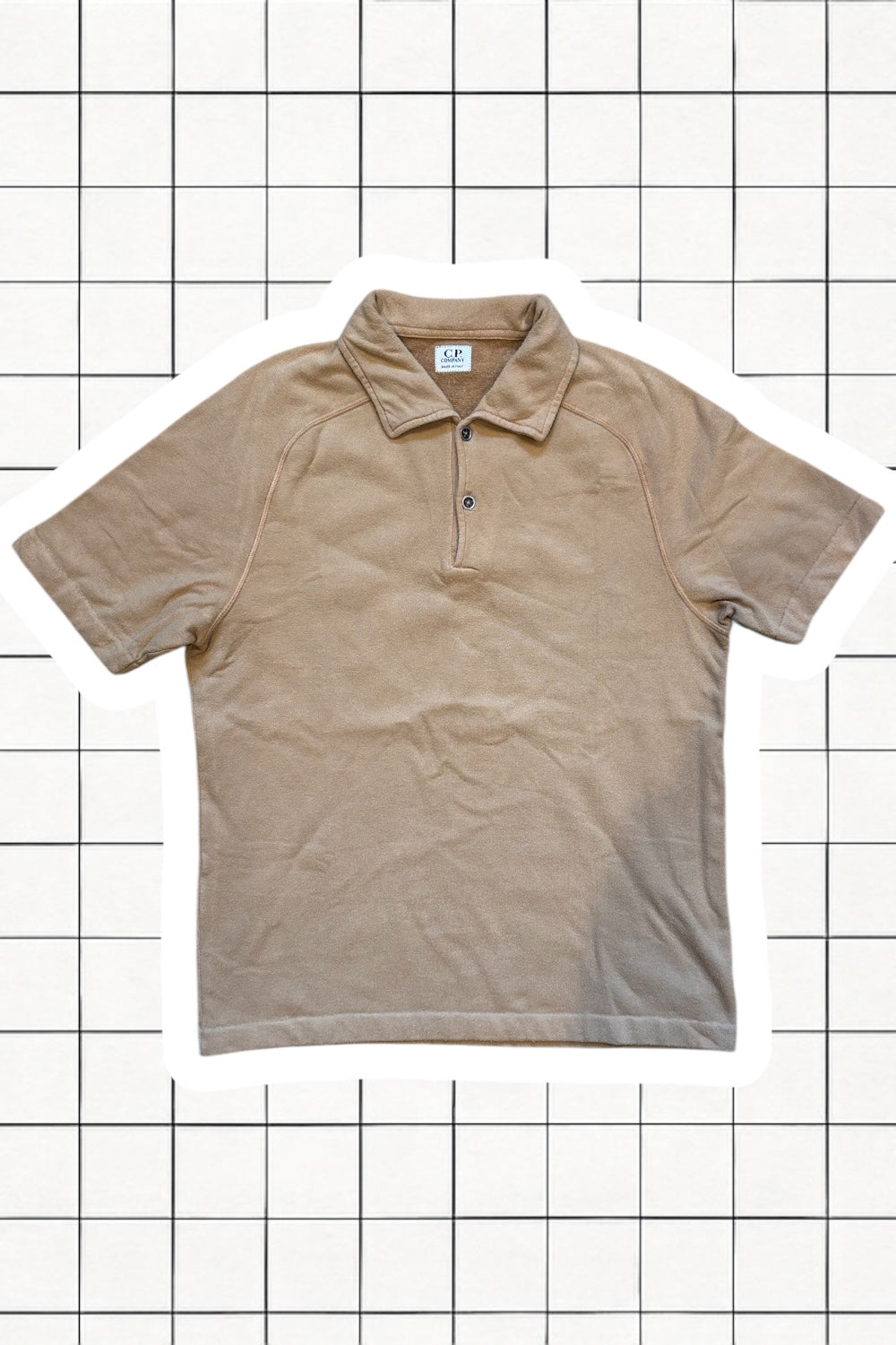SS02 C.P. Company Mustard Polo