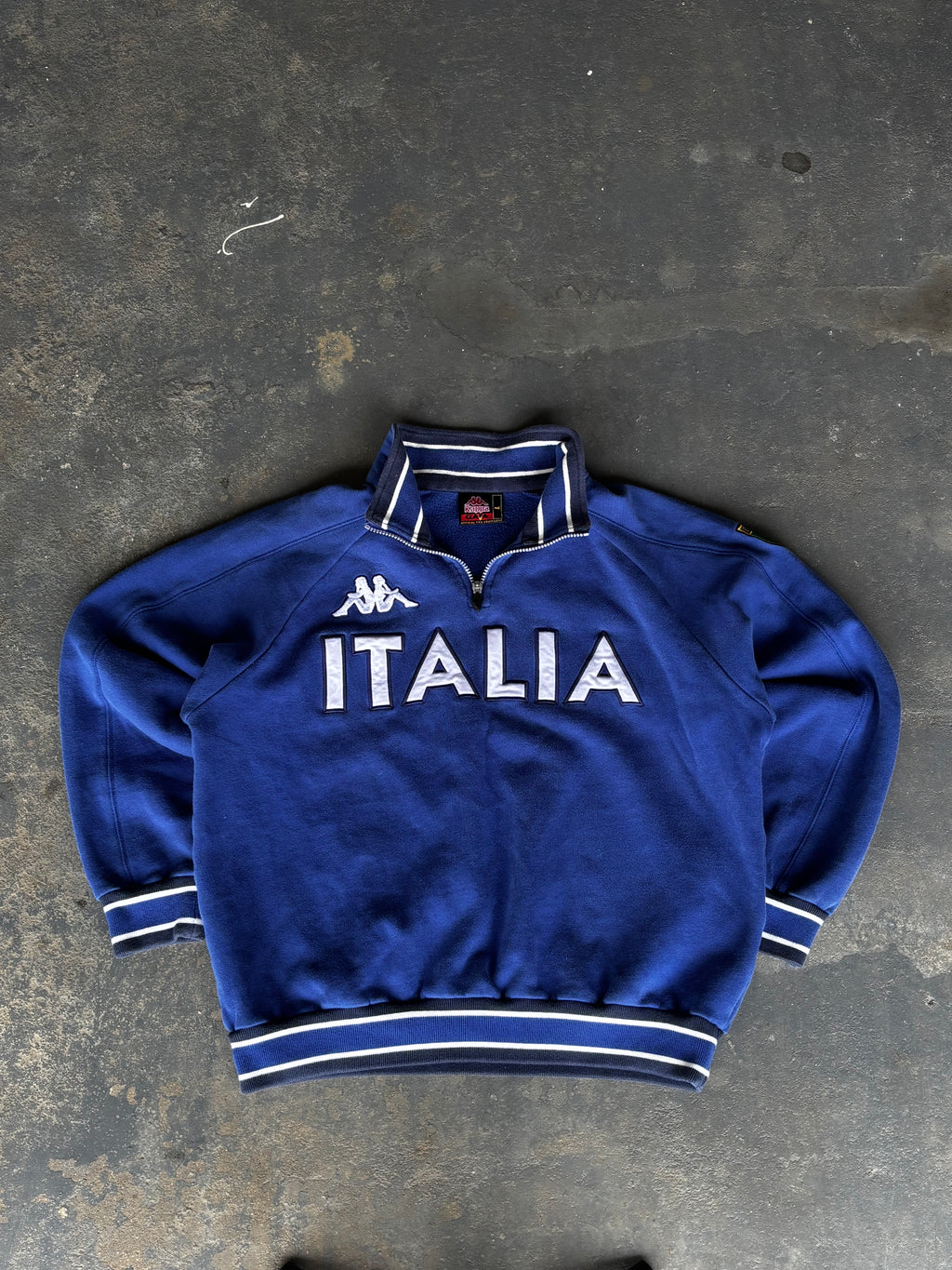 Euro 2000 Kappa ITALIA quarter zip