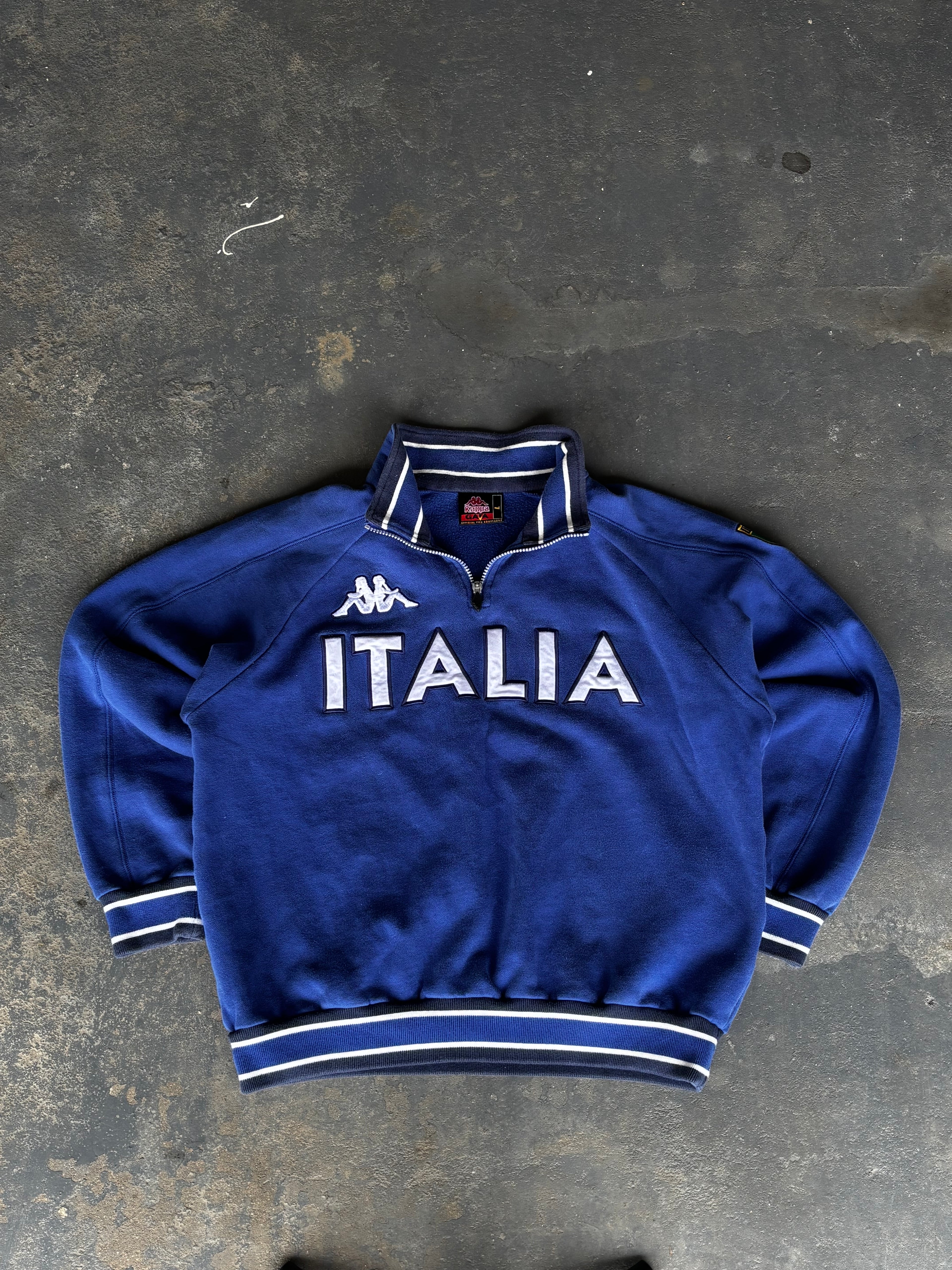 Euro 2000 Kappa ITALIA quarter zip