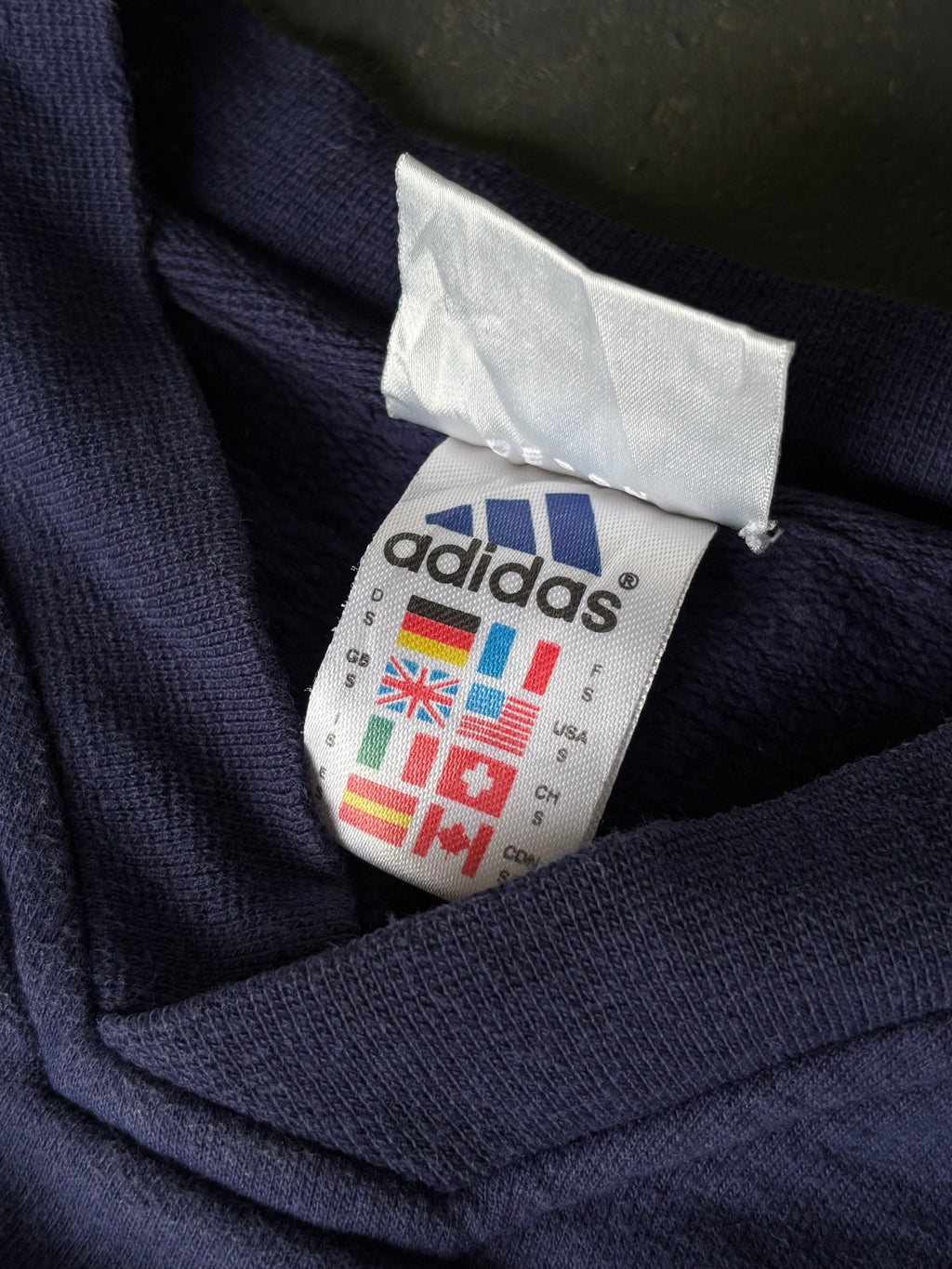 Vintage 90’s Adidas Marseille Spellout sweatshirt