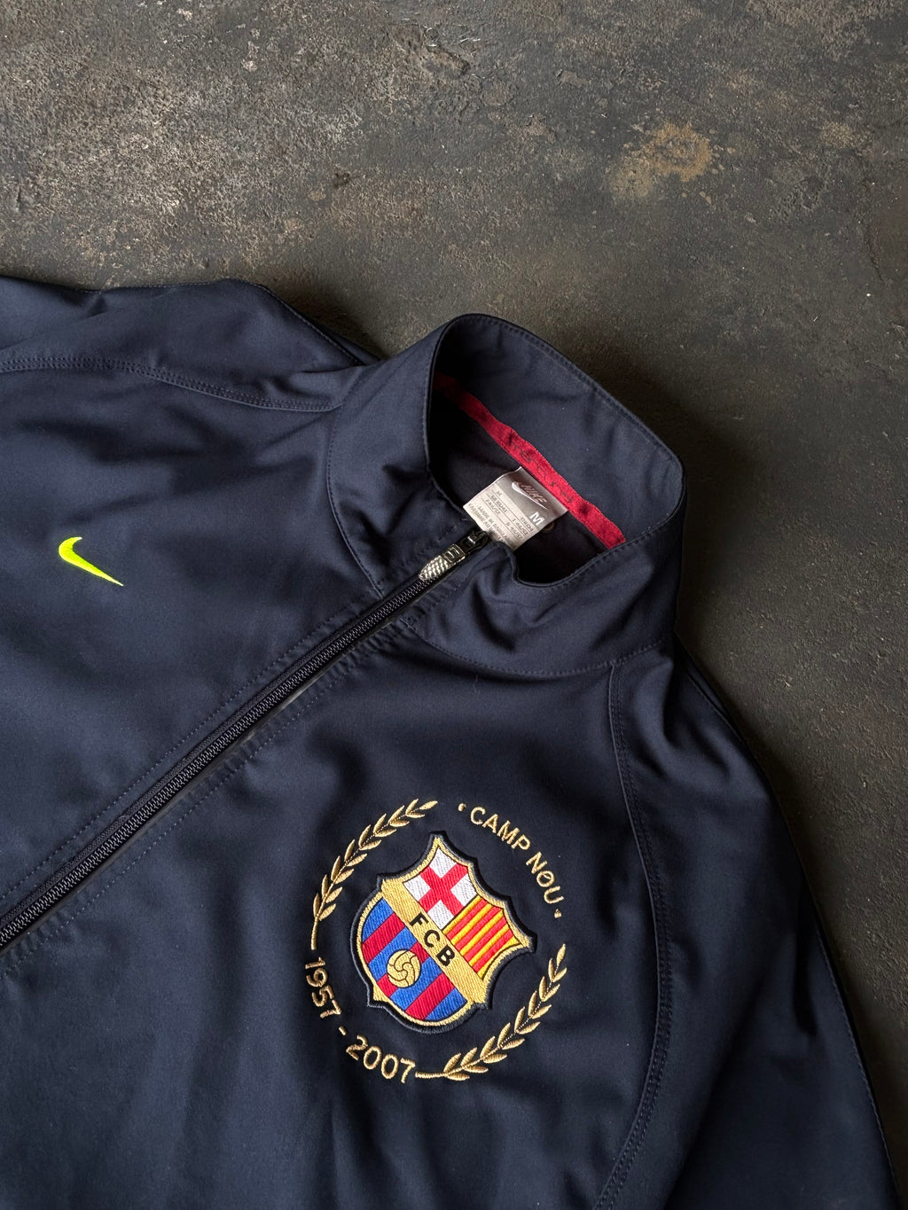 Vintage 2007/08 Barcelona Nike 50th Anniversary Jacket