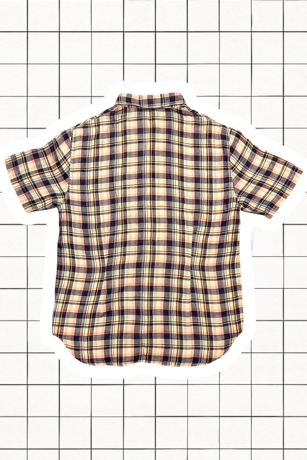 SS06 Stone Island Denims Plaid Shirt