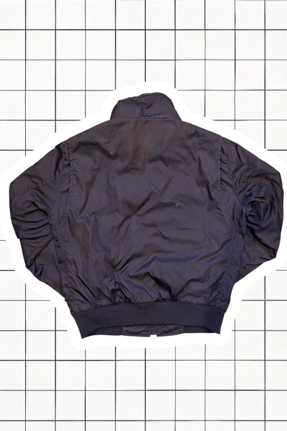 AW07 Prada Brown Nylon Flight Bomber Jacket