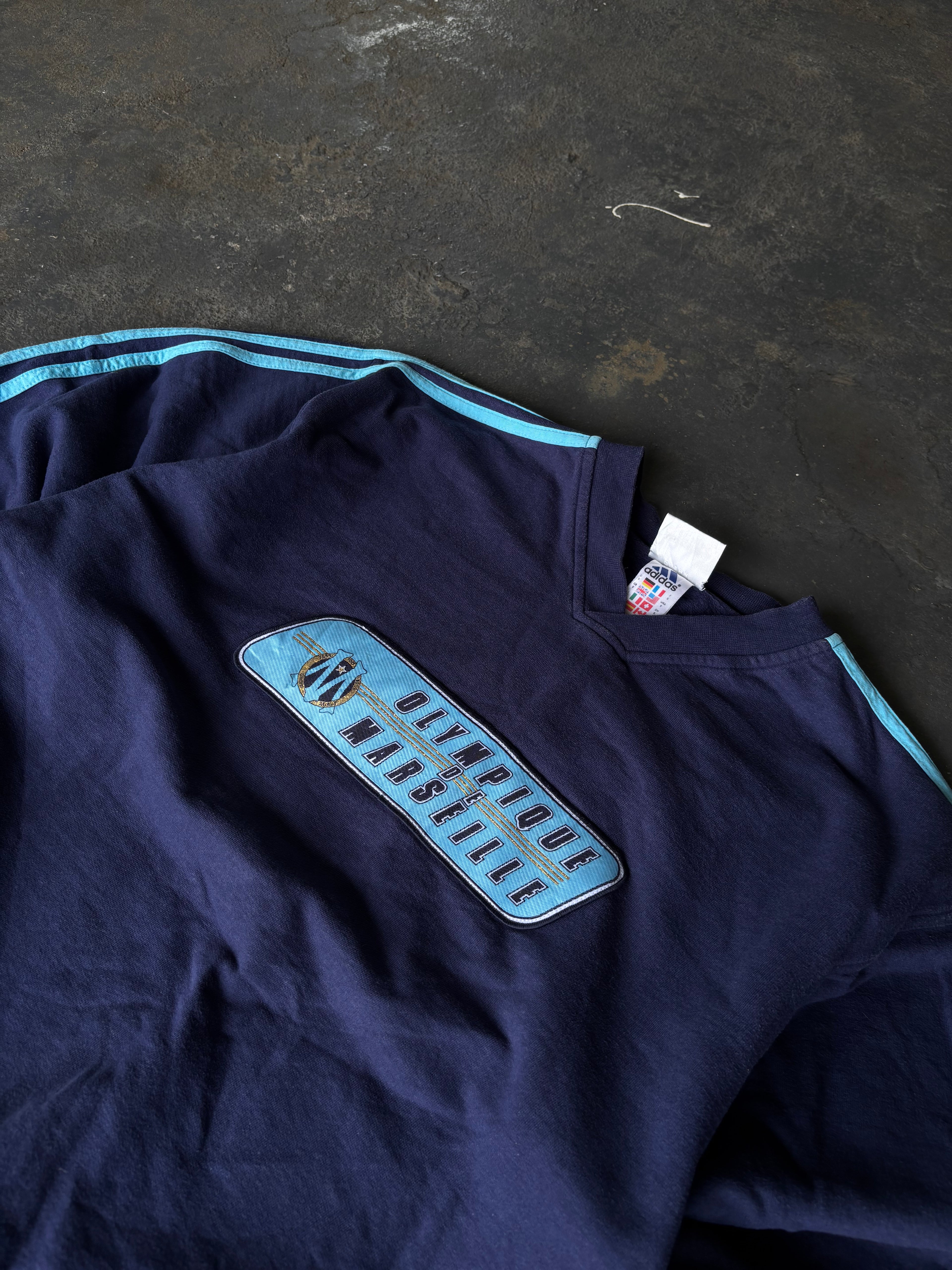 Vintage 90’s Adidas Marseille Spellout sweatshirt