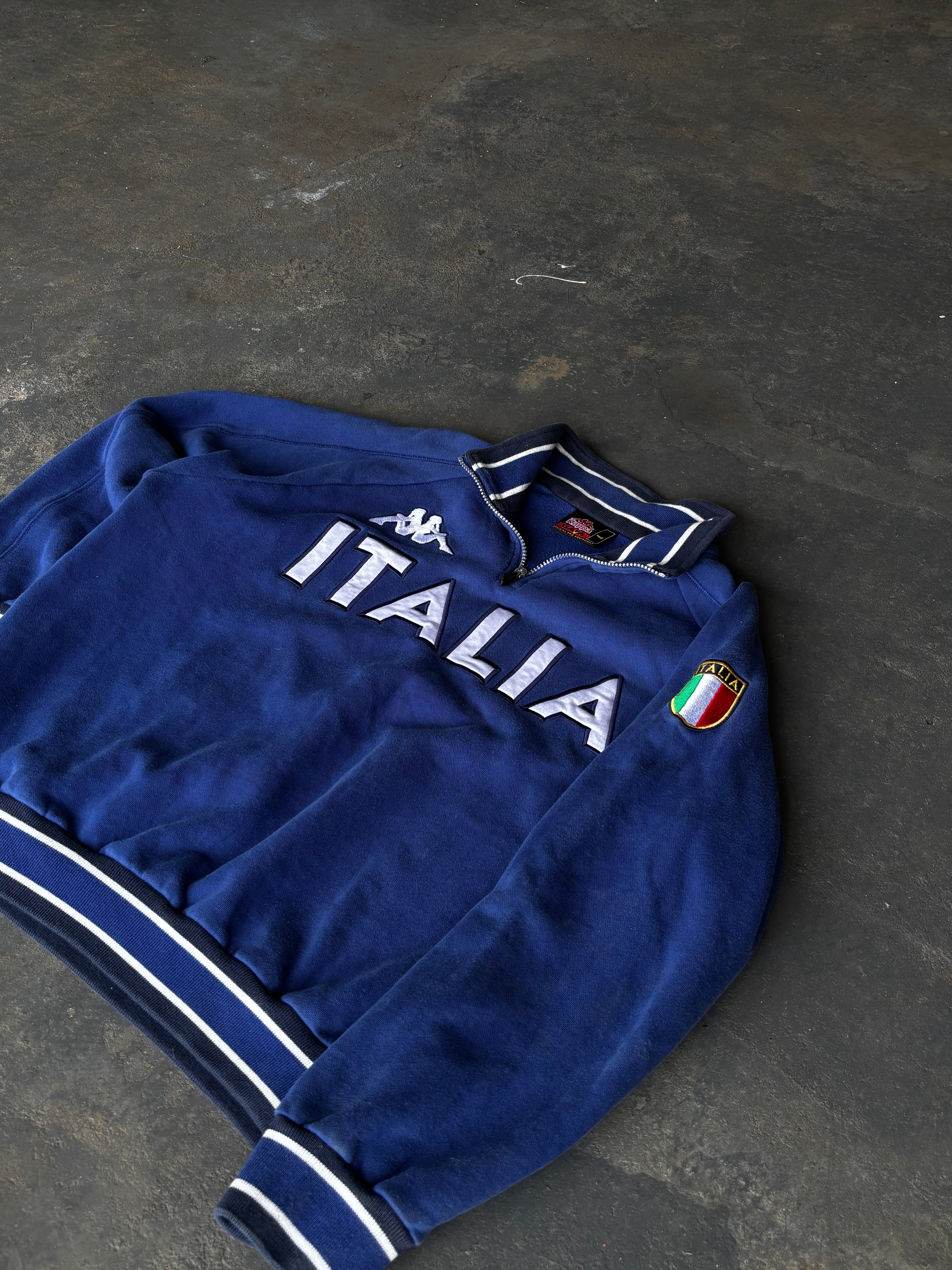 Euro 2000 Kappa ITALIA quarter zip