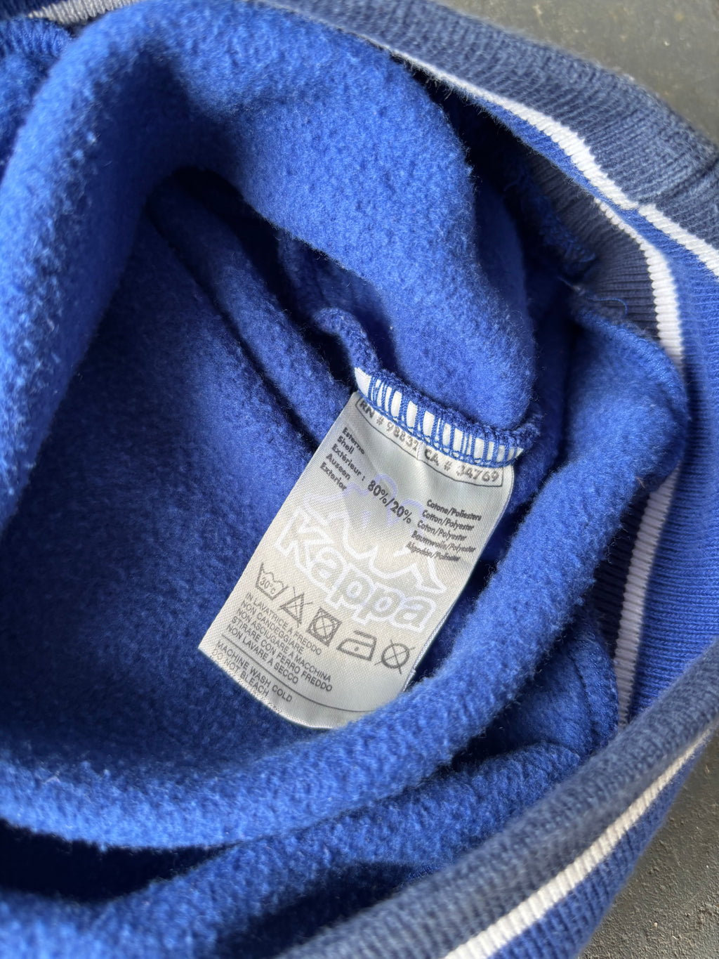 Euro 2000 Kappa ITALIA quarter zip