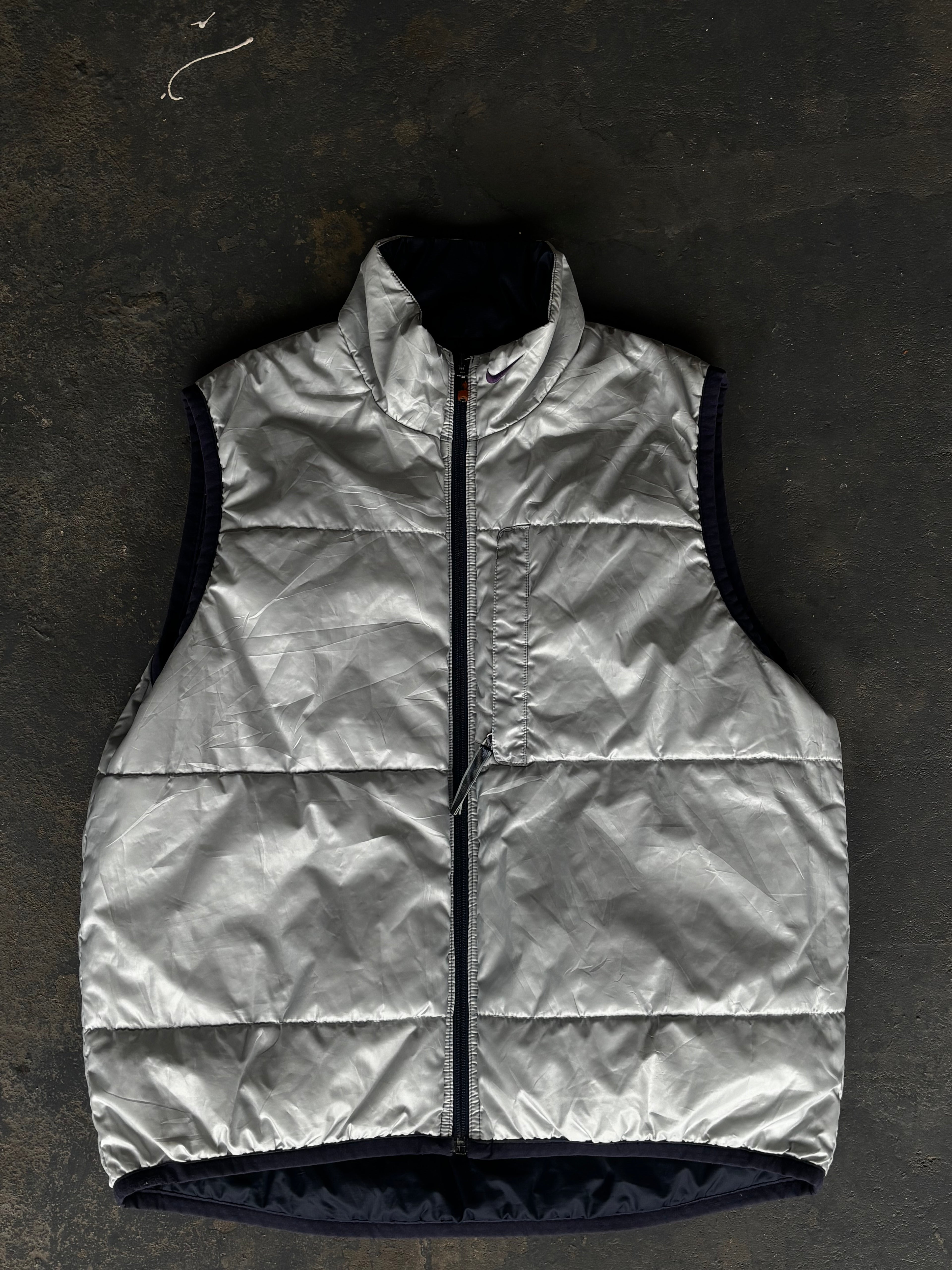 Vintage 90s Nike Reversible Gilet