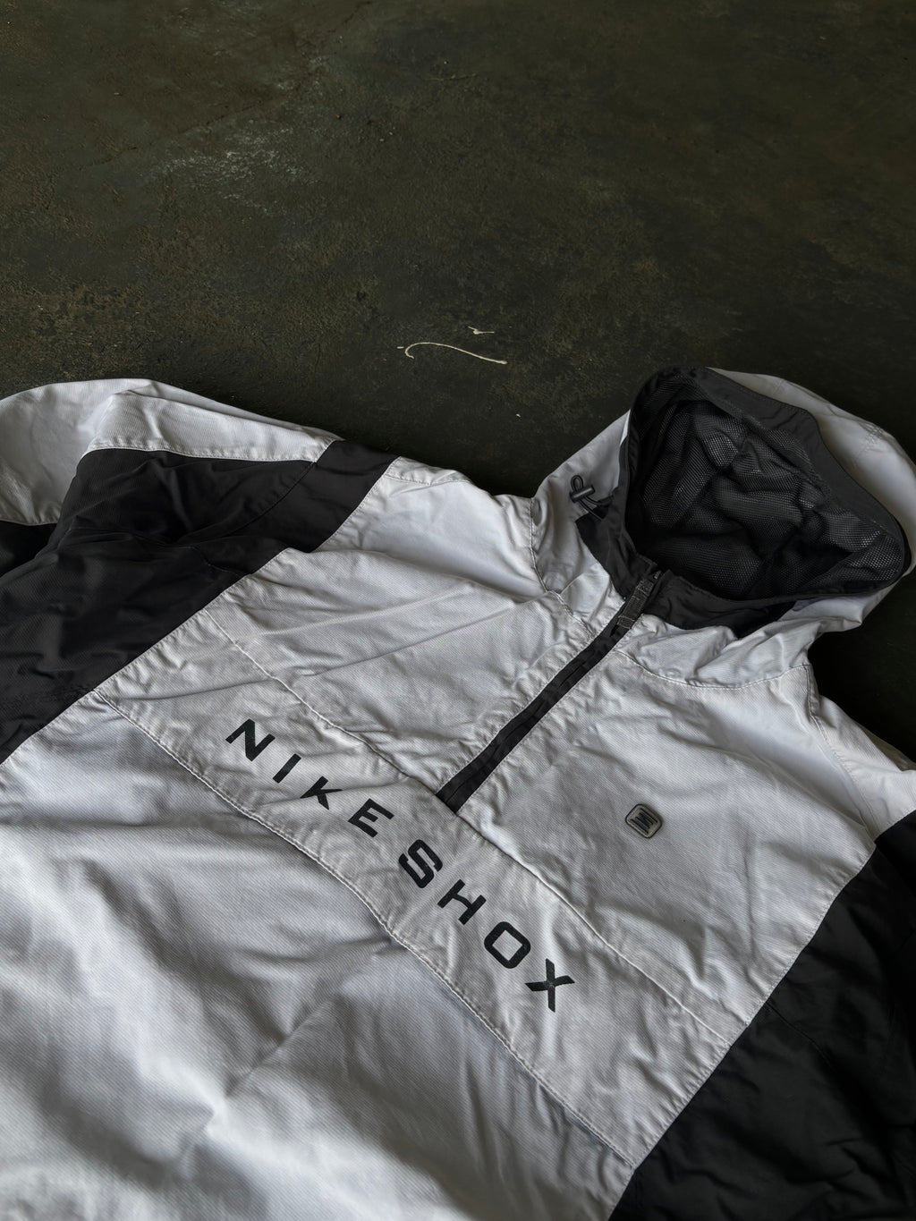 Rare Vintage 00’s White Nike Shox Anorak Jacket