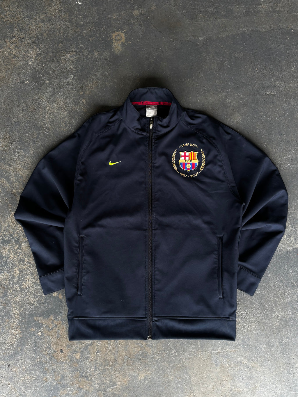 Vintage 2007/08 Barcelona Nike 50th Anniversary Jacket