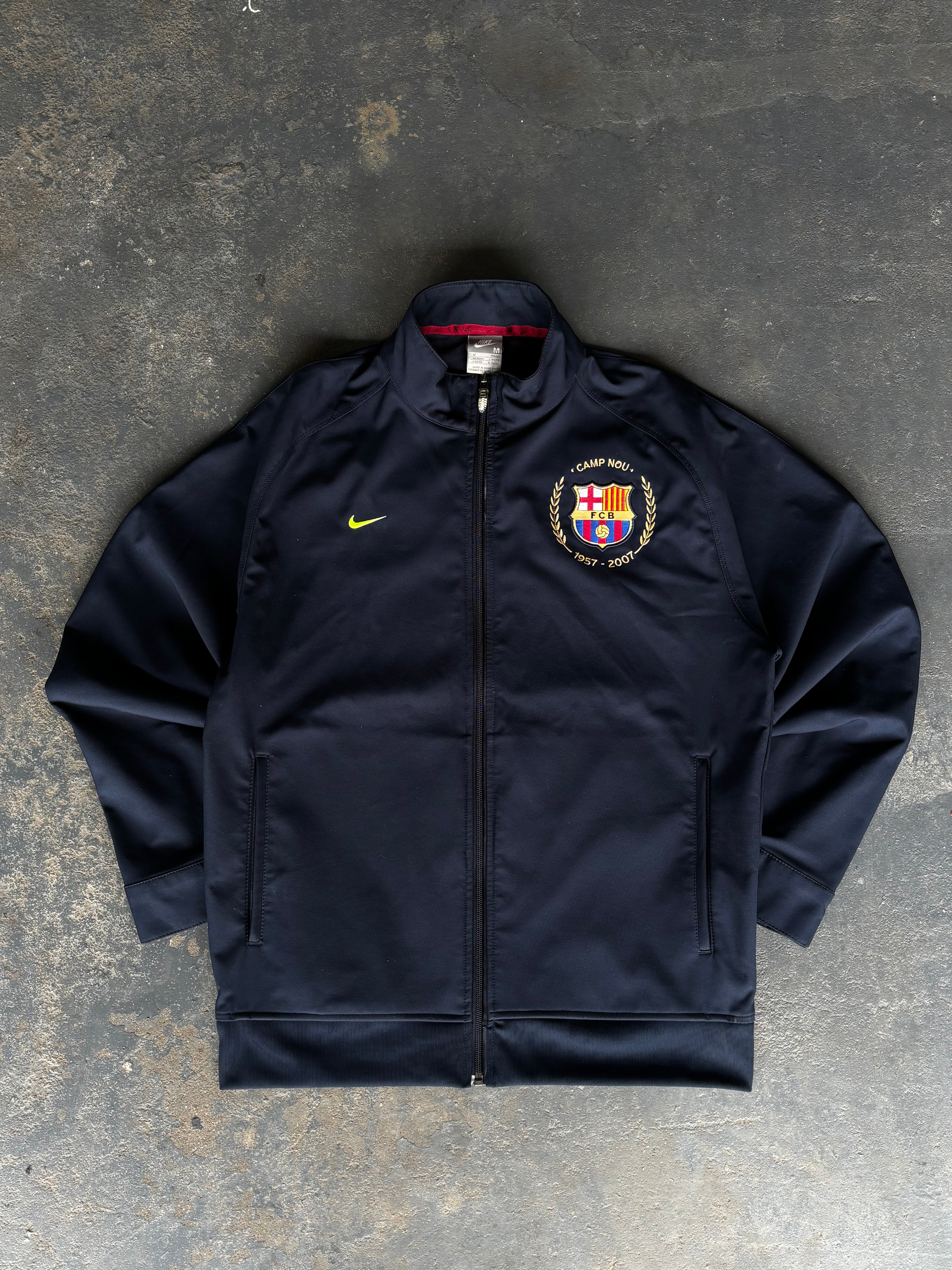 Vintage 2007/08 Barcelona Nike 50th Anniversary Jacket