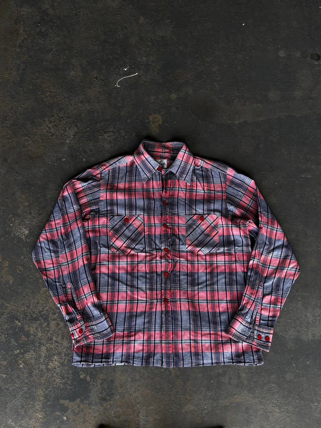 Vintage 00’s Needles Japan Check Work Shirt