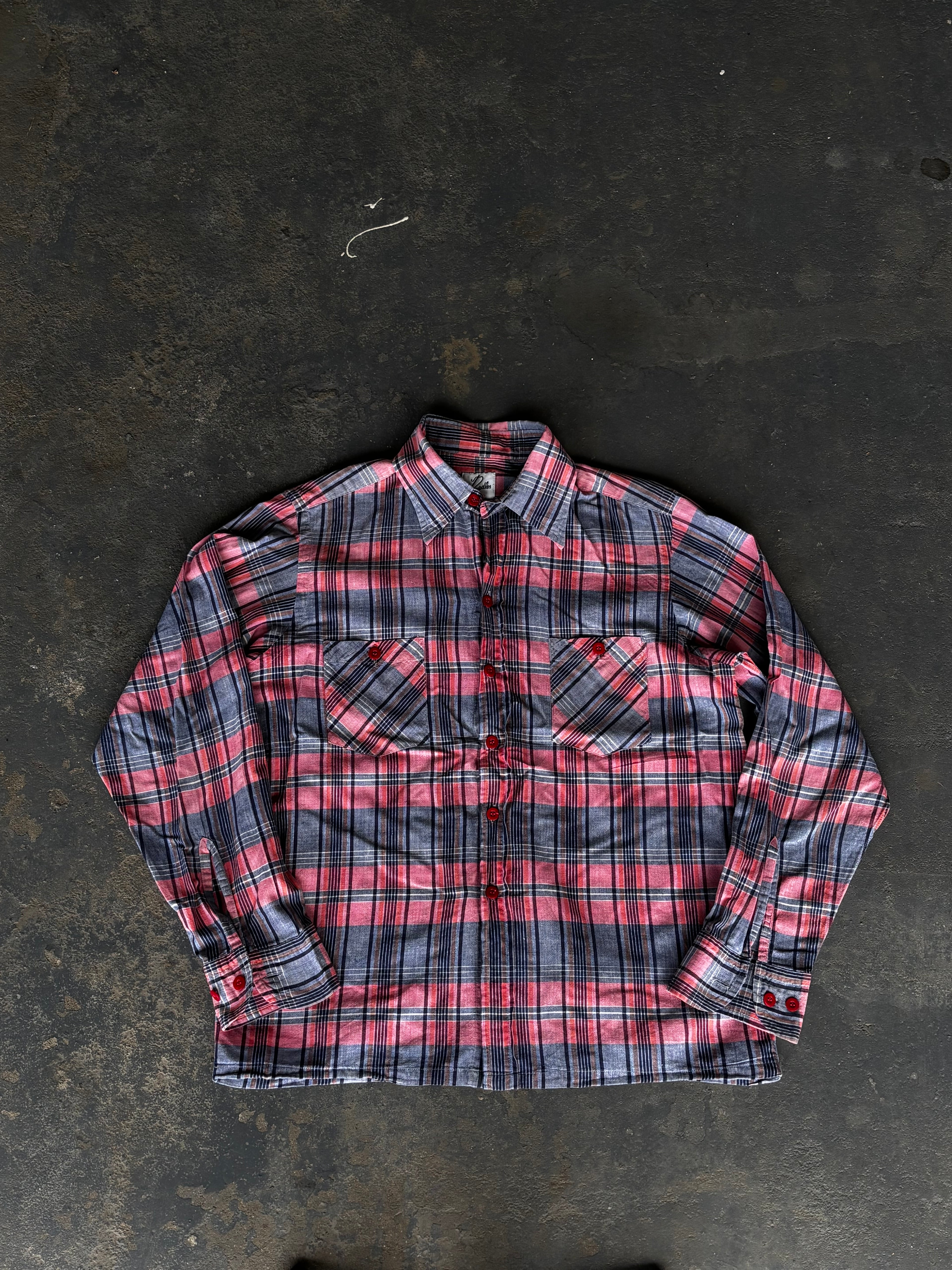 Vintage 00’s Needles Japan Check Work Shirt
