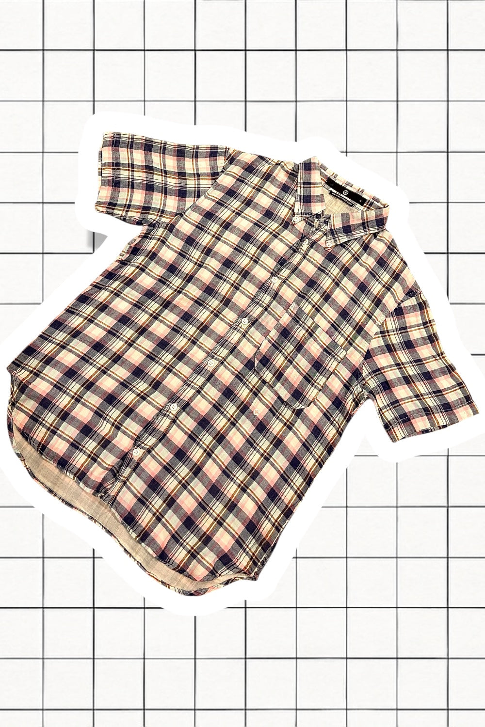 SS06 Stone Island Denims Plaid Shirt