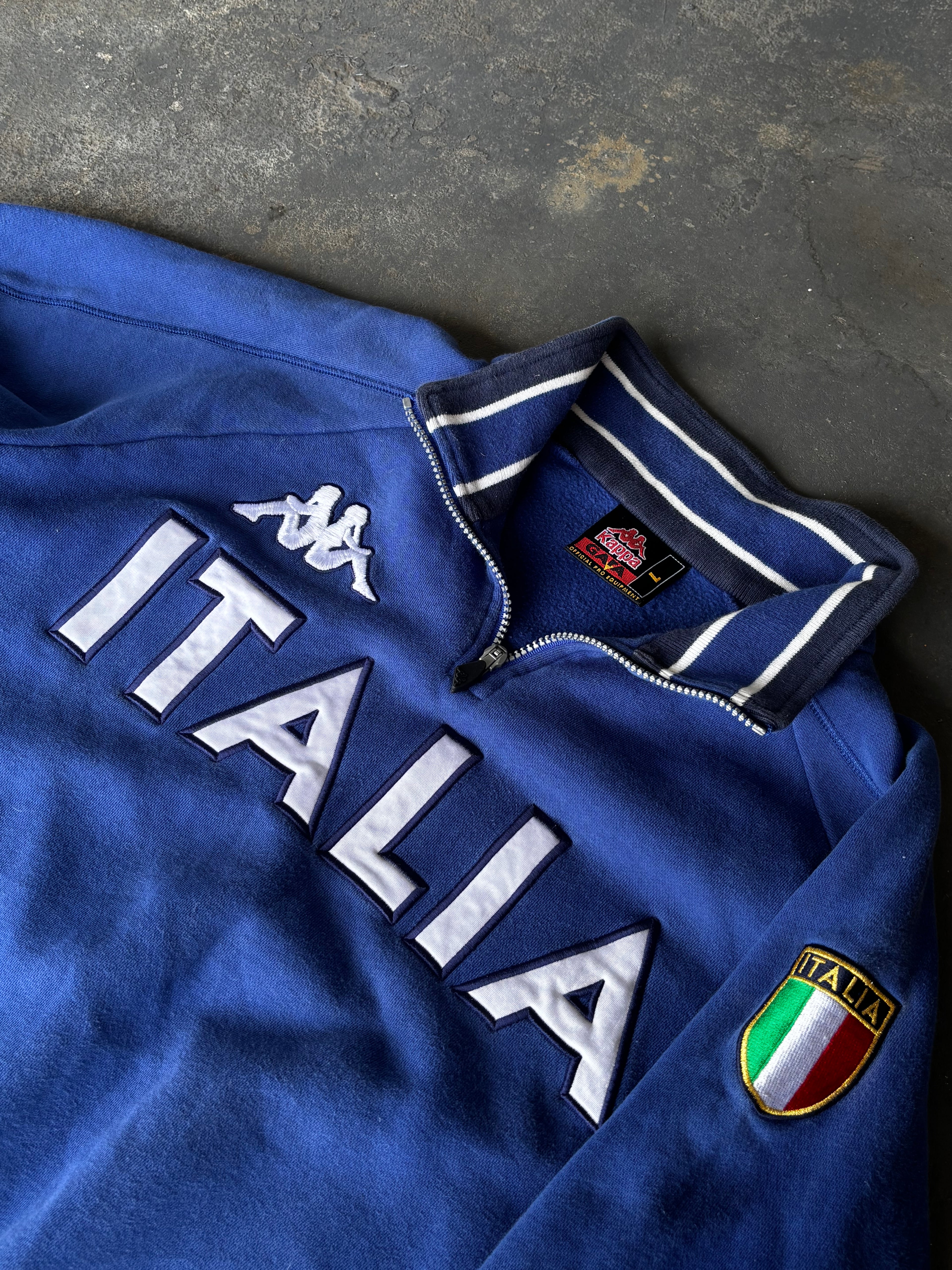 Euro 2000 Kappa ITALIA quarter zip