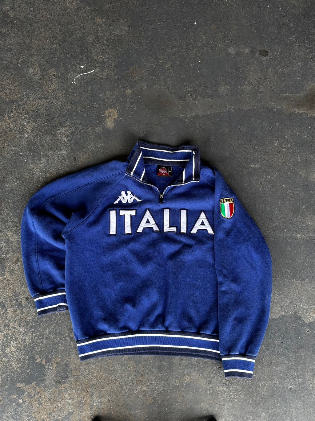 Euro 2000 Kappa ITALIA quarter zip