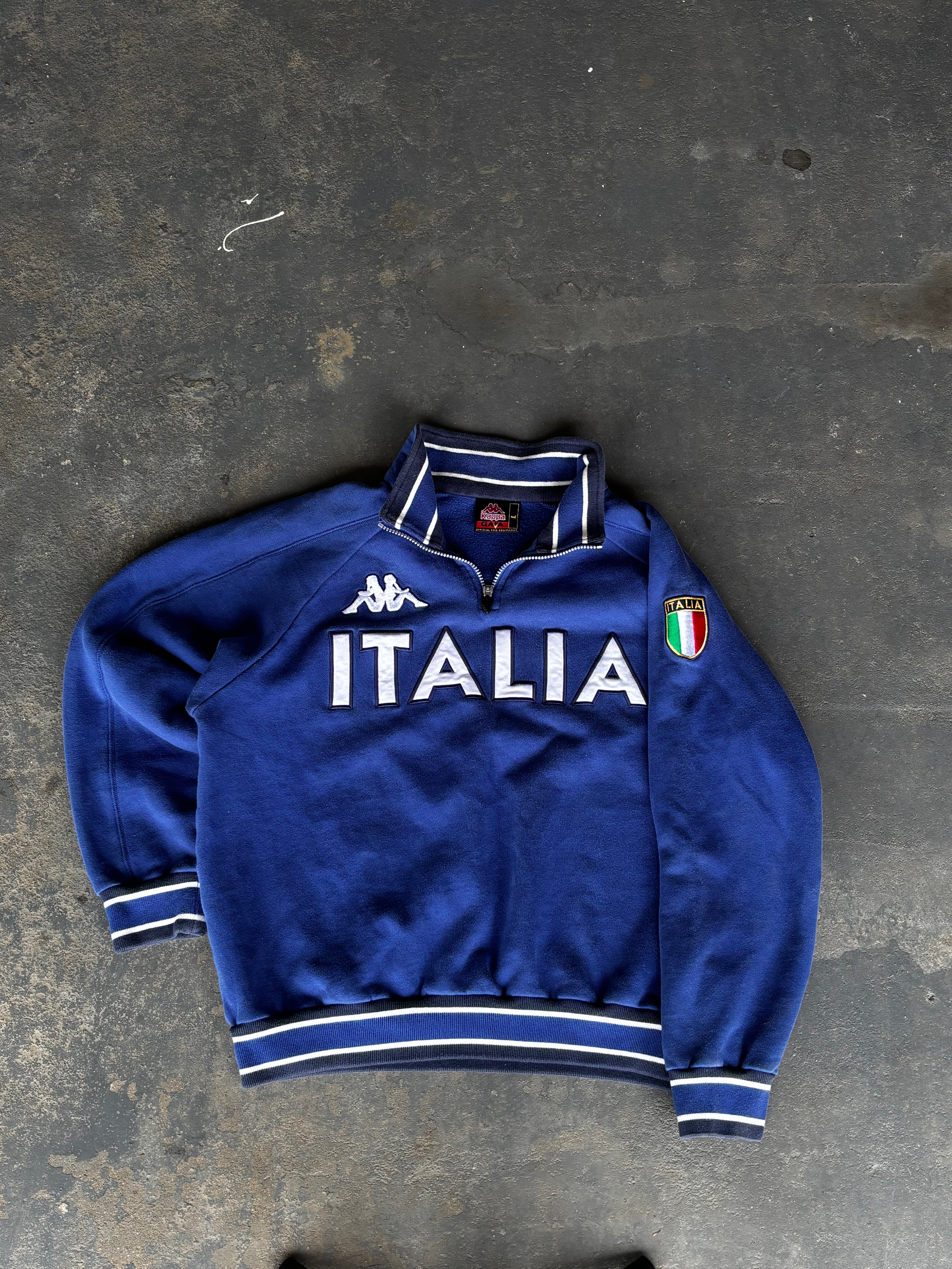 Euro 2000 Kappa ITALIA quarter zip