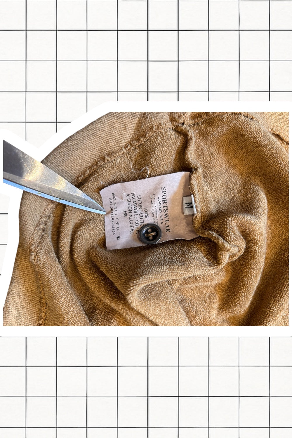 SS02 C.P. Company Mustard Polo