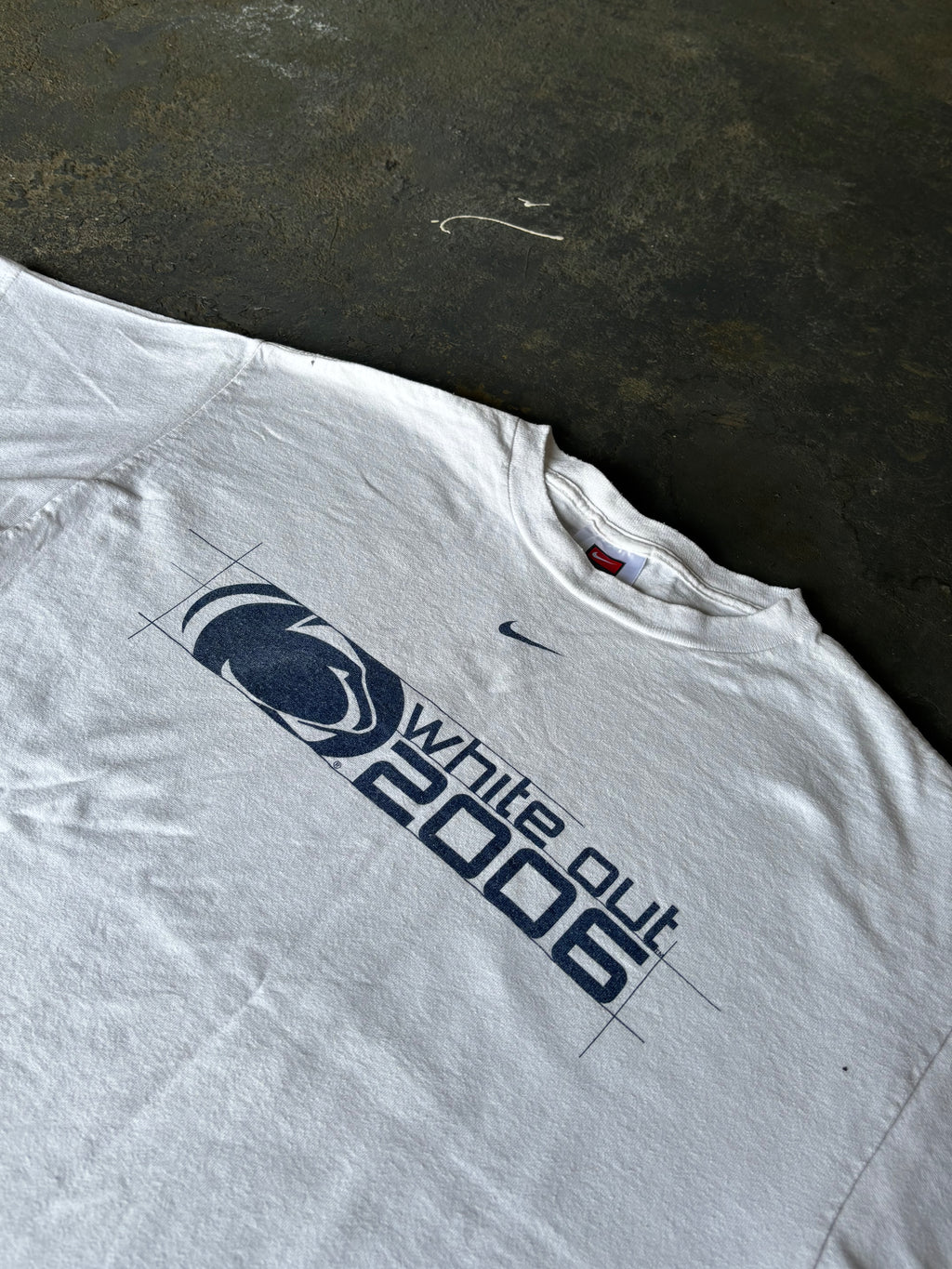 Vintage 2006 Nike Penn State “White Out” Tee