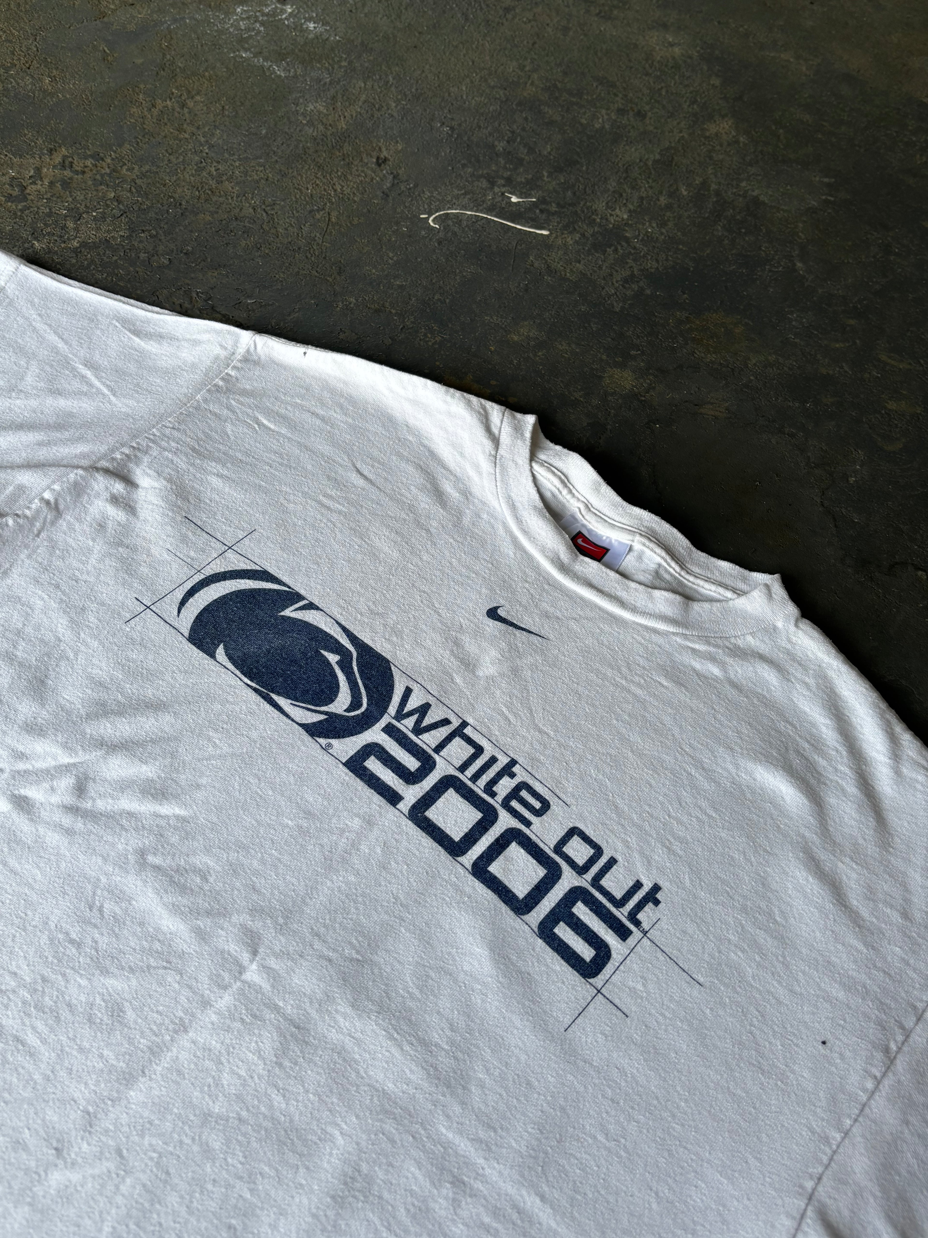 Vintage 2006 Nike Penn State “White Out” Tee