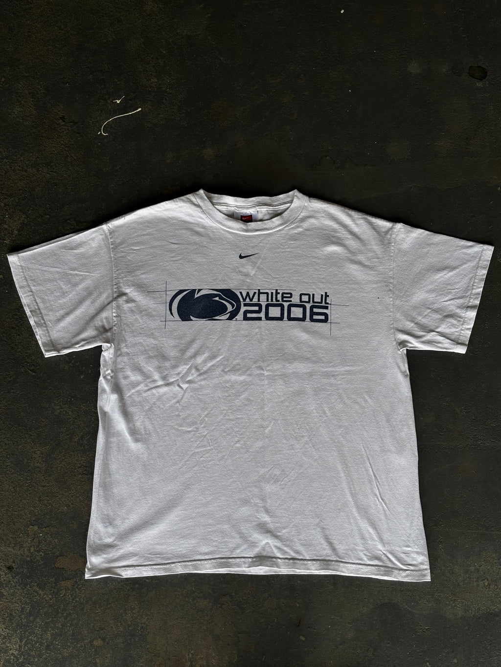 Vintage 2006 Nike Penn State “White Out” Tee