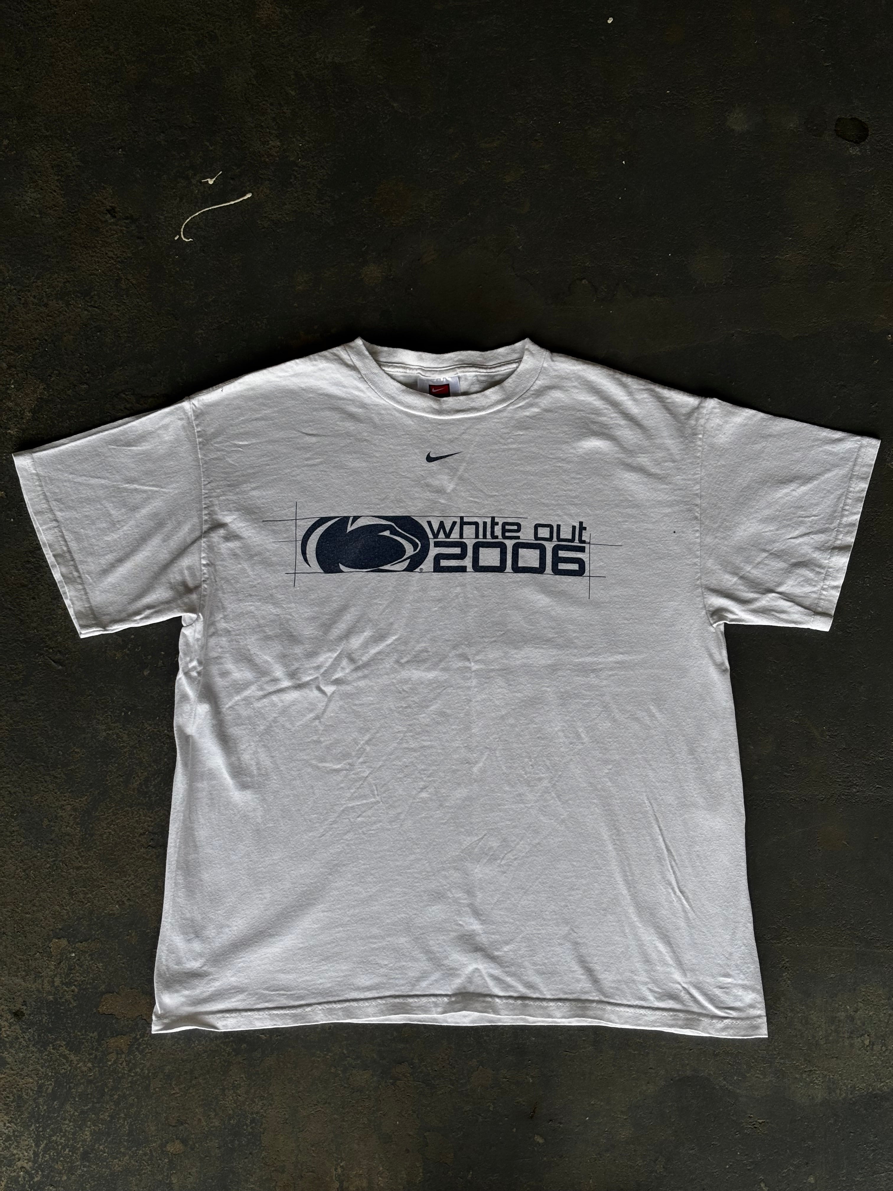 Vintage 2006 Nike Penn State “White Out” Tee