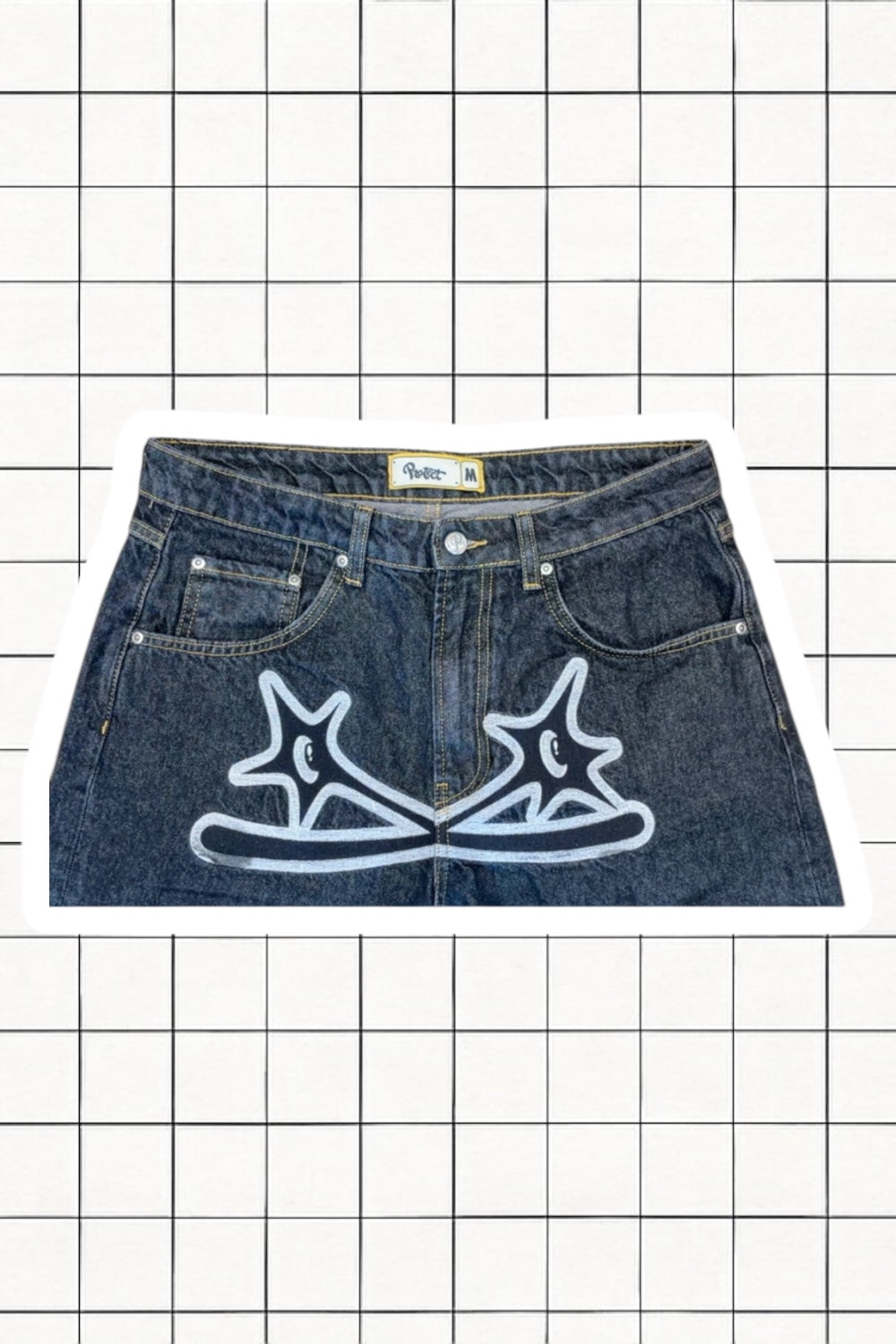 Protect Ldn Spike Denim Jeans