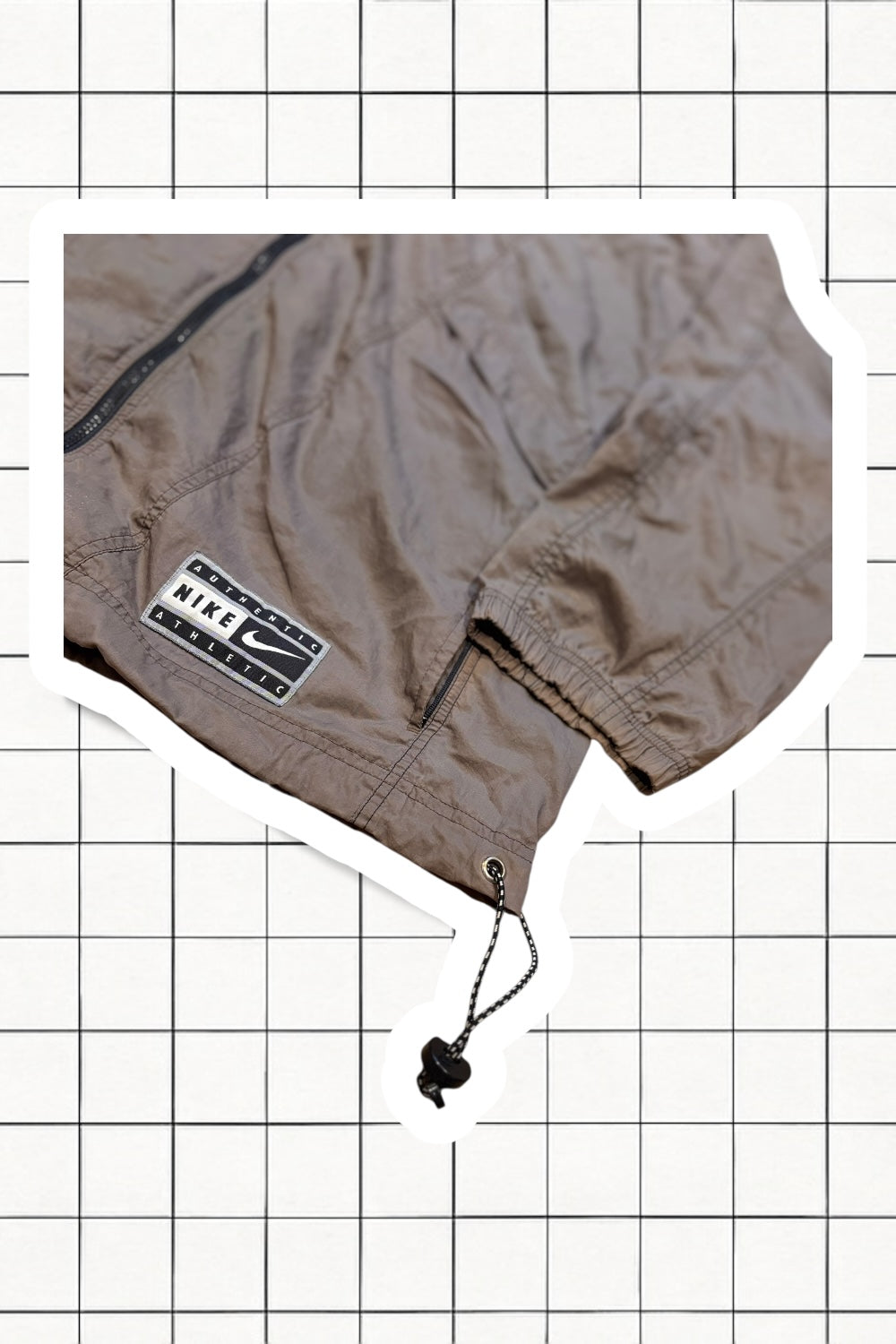 Vintage Nike Brown windbreaker